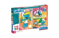 PUZZLE-"3X48"-SMURFS-25276