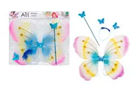 CT.KRILA-METULJ-BARVNI+OBROČ+PALICA-VR.06320