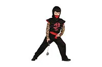 KOSTUM-NINJA-ZMAJ-RDEČ-PAS-25541